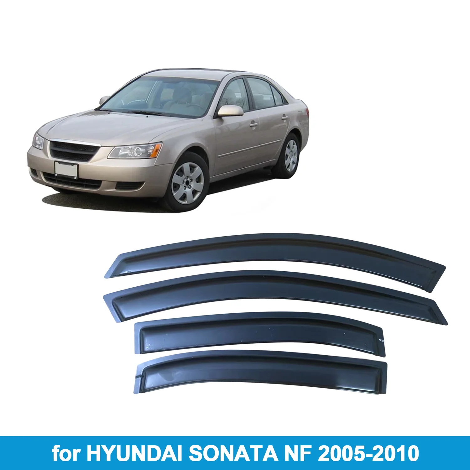 Оконный козырек для HYUNDAI SONATA NF 2005-2010, защита от дождя, боковой дефлектор, защита от атмосферных воздействий, лента для наружного крепления
Оконный козырек для HYUNDAI SONATA NF 2005-2010, защита от дождя, боковой дефлектор, защита от атмосферных воздействий, лента для наружного крепления