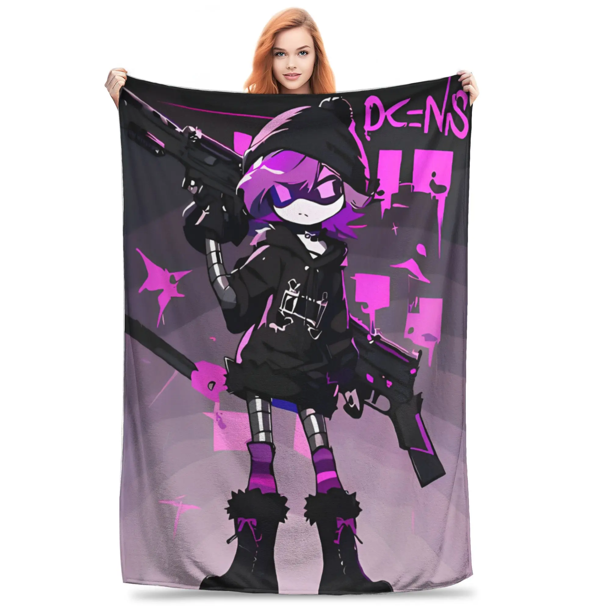Murder Drones Fleece Throw Blanket Uzi Doorman Aesthetic Blankets for Bedding Car Ultra-Soft Bedspread,
Murder Drones Fleece Throw Blanket Uzi Doorman Aesthetic Blankets for Bedding Car Ultra-Soft Bedspread,