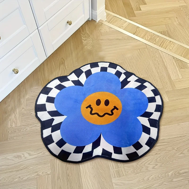 Коврик VIKAMA Smiley Petal: Теплый, изолирующий, противоскользящий, для гостиной, спальни, прикроватный, декоративный для дома
Коврик VIKAMA Smiley Petal: Теплый, изолирующий, противоскользящий, для гостиной, спальни, прикроватный, декоративный для дома