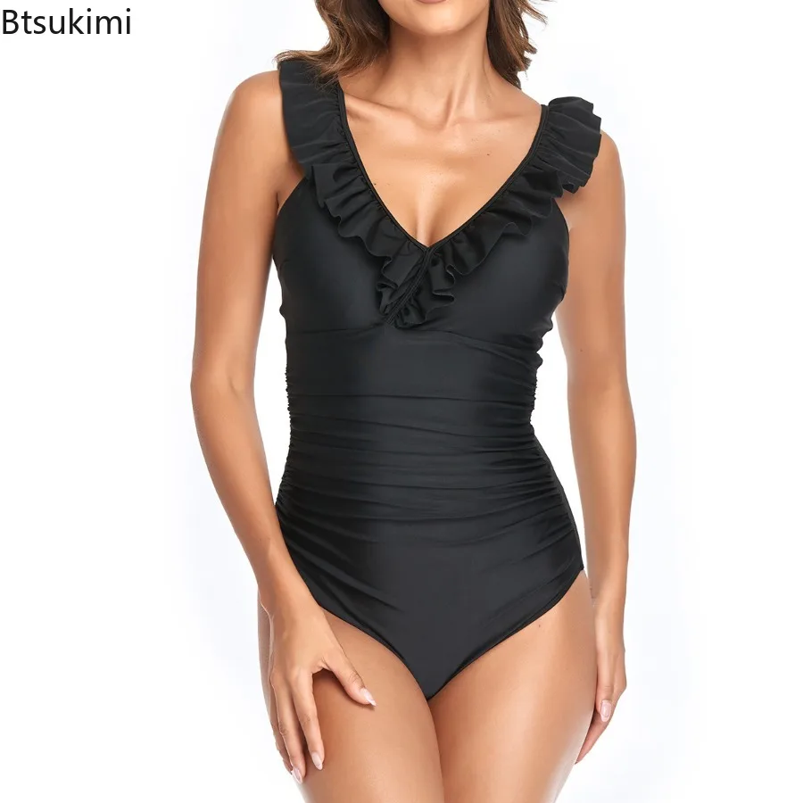 Sexy Female Plus Large Size One-Piece Swimsuits Closed Swimwear Sports Push Up Women's Swim Body Bathing Suit Beach Pool Bather
Sexy Female Plus Large Size One-Piece Swimsuits Closed Swimwear Sports Push Up Women's Swim Body Bathing Suit Beach Pool Bather