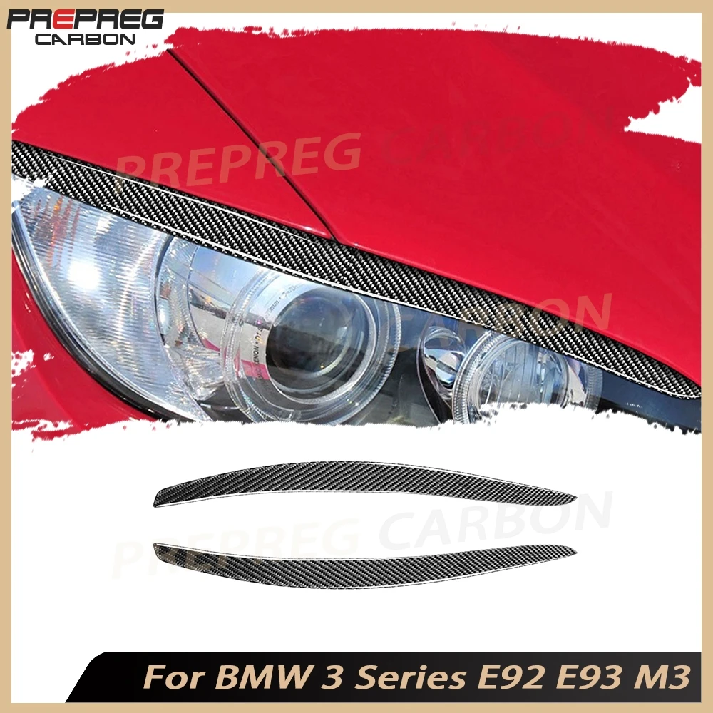 Carbon Fiber Material Front Bumper Eyebrow Sticker For BMW 3 Series E92 E93 M3 Coupe 2 Door 2006-2012
Carbon Fiber Material Front Bumper Eyebrow Sticker For BMW 3 Series E92 E93 M3 Coupe 2 Door 2006-2012