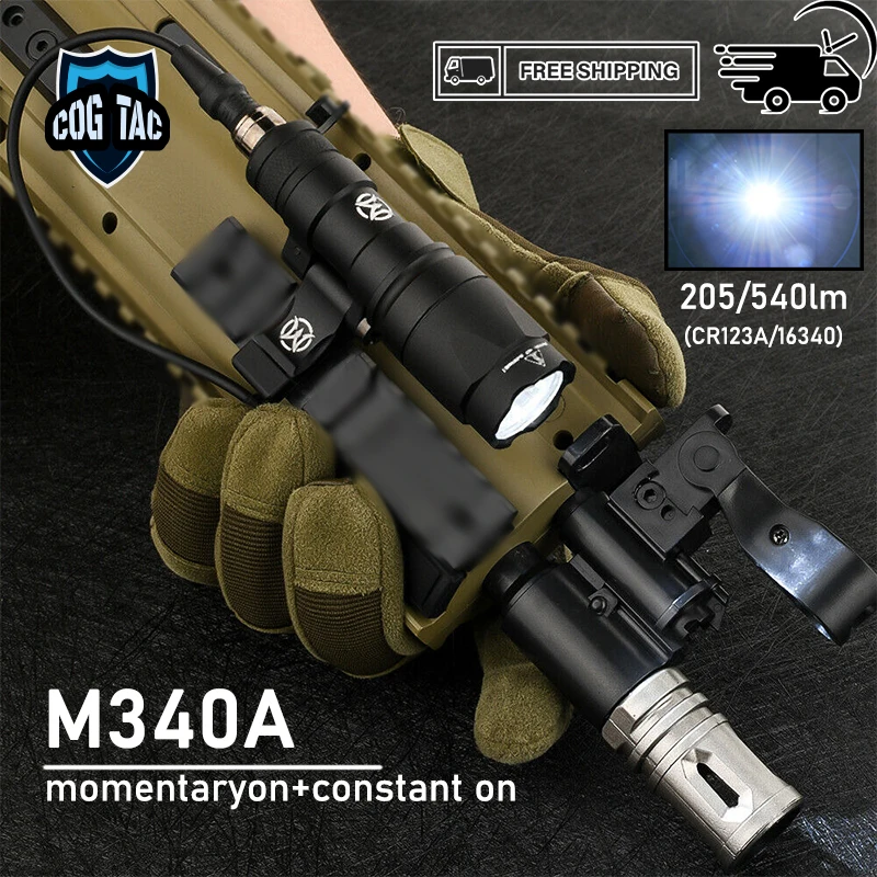 Tactical Surefir M600 M340 M640 Flashlight M340V Led Scout Light 20mm Picatinny Rail M-LOK KeyMod Mount Airsoft Hunting Gun Lamp
Tactical Surefir M600 M340 M640 Flashlight M340V Led Scout Light 20mm Picatinny Rail M-LOK KeyMod Mount Airsoft Hunting Gun Lamp