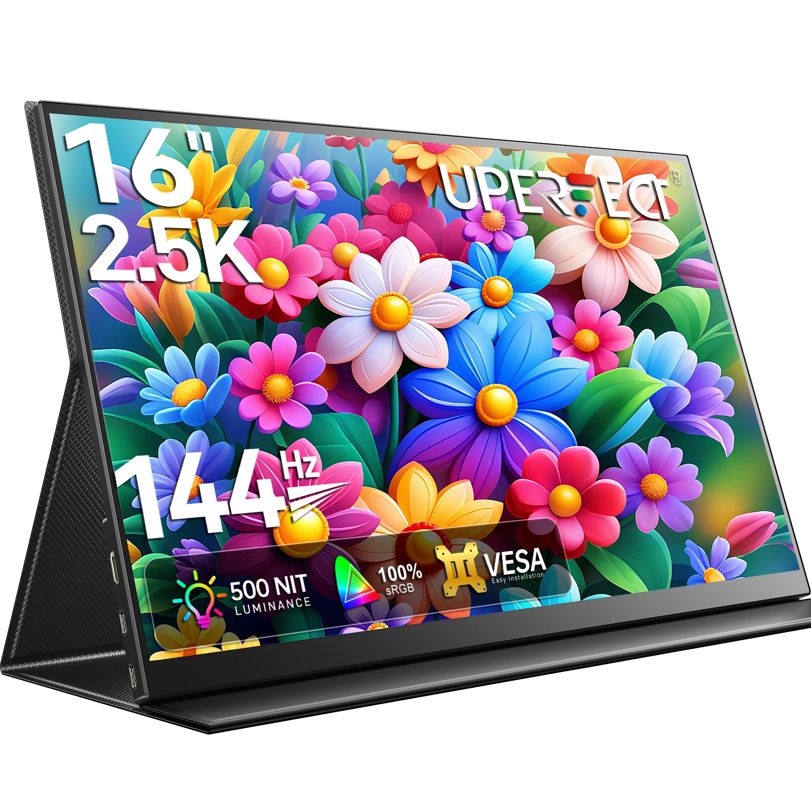 UPERFECT 2K 16inch Portable Monitor 144Hz 400Nit With VESA Display Gaming Screen For Xbox PS5 Phone Computer Extension Office
UPERFECT 2K 16inch Portable Monitor 144Hz 400Nit With VESA Display Gaming Screen For Xbox PS5 Phone Computer Extension Office