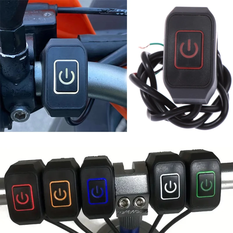 Motorcycle Handlebar Switch 22mm 12V on Off Button Universal Waterproof Motorbike Connector Control Switch Moto Accessories
Motorcycle Handlebar Switch 22mm 12V on Off Button Universal Waterproof Motorbike Connector Control Switch Moto Accessories