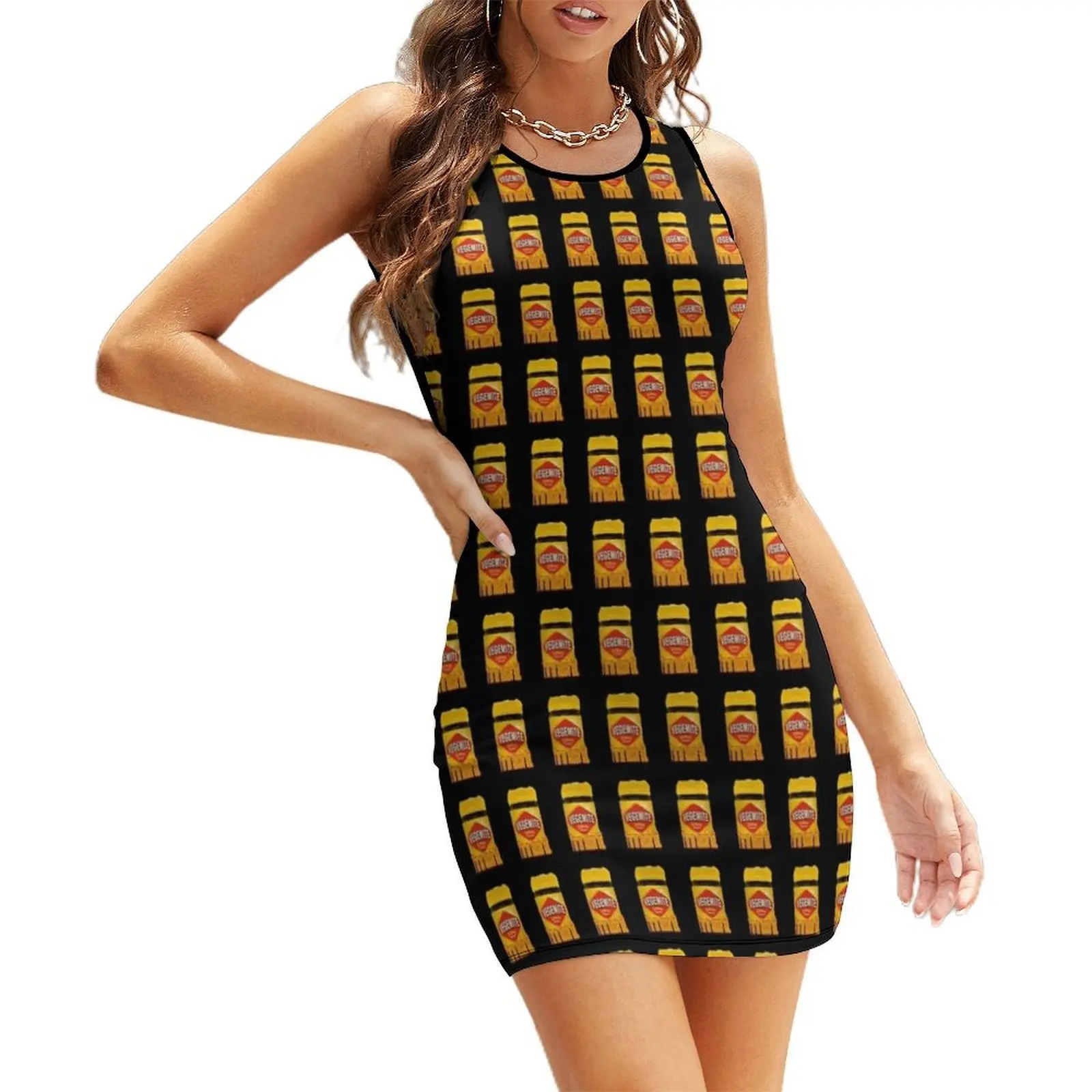 Australian, through and through. I'm an Aussie kid. Australian Vegemite. Sleeveless Sundress Female dress
Australian, through and through. I'm an Aussie kid. Australian Vegemite. Sleeveless Sundress Female dress