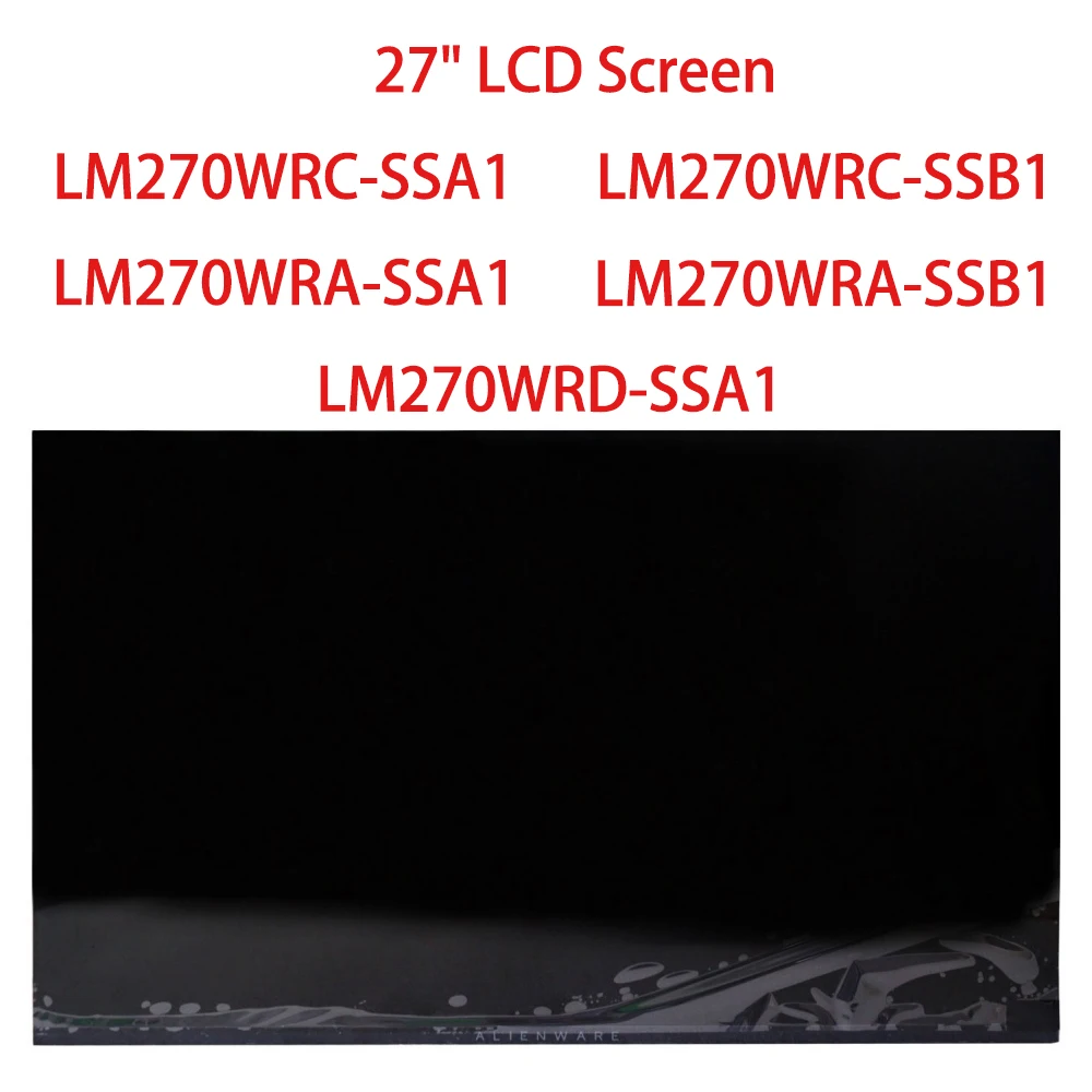Original 27" 3840x2160 LCD Screen LM270WRC-SSA1/B1 LM270WRA-SSA1/B1 LM270WRD-SSA1 IPS LCD Monitor Display UHD 163PPI
Original 27" 3840x2160 LCD Screen LM270WRC-SSA1/B1 LM270WRA-SSA1/B1 LM270WRD-SSA1 IPS LCD Monitor Display UHD 163PPI