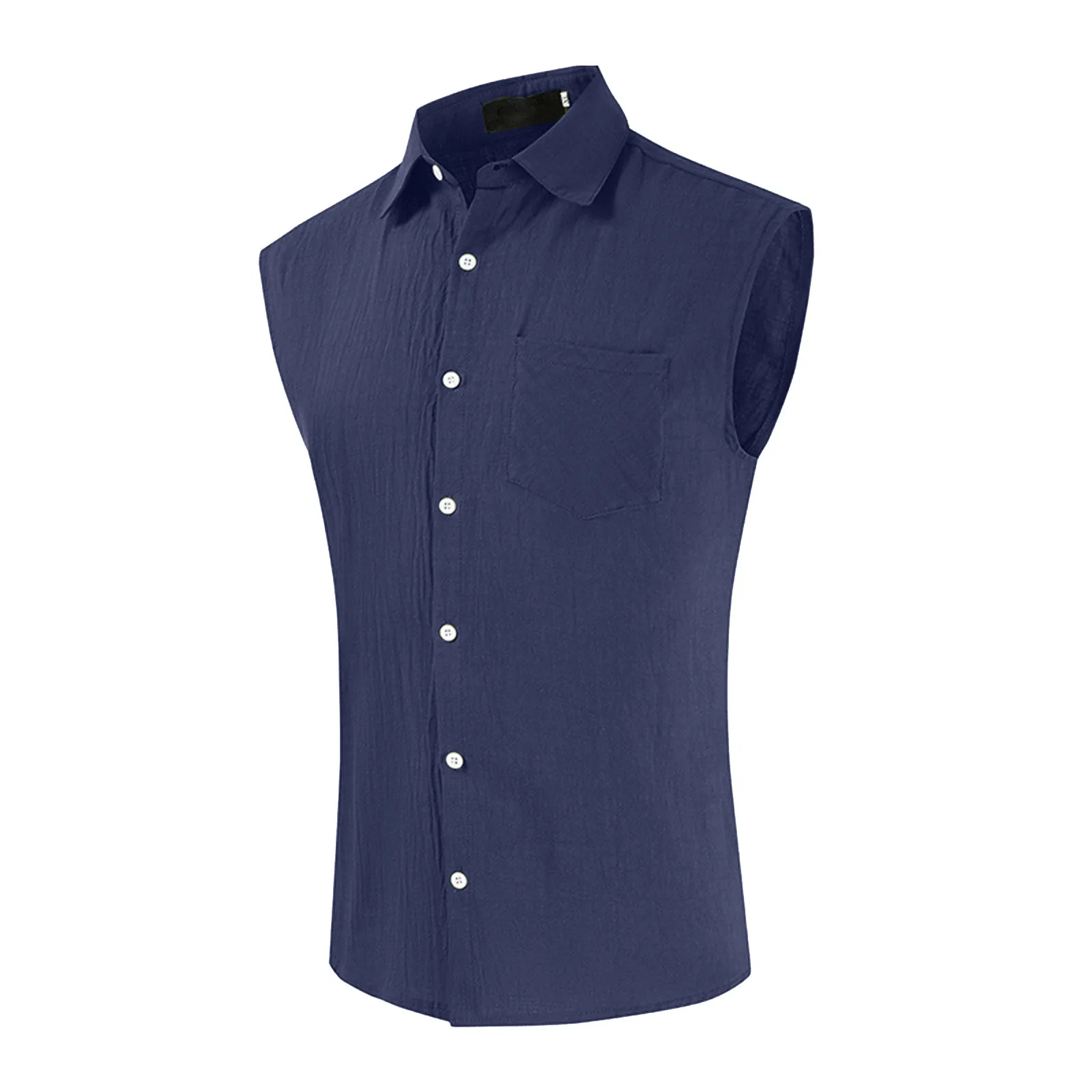 Cotton Linen Men's Shirt Sleeveless Fashion Man Blouses 2024 Linen Top Male Shirts Blouse Basic Hombres Tops Beach Men Clothing
Cotton Linen Men's Shirt Sleeveless Fashion Man Blouses 2024 Linen Top Male Shirts Blouse Basic Hombres Tops Beach Men Clothing