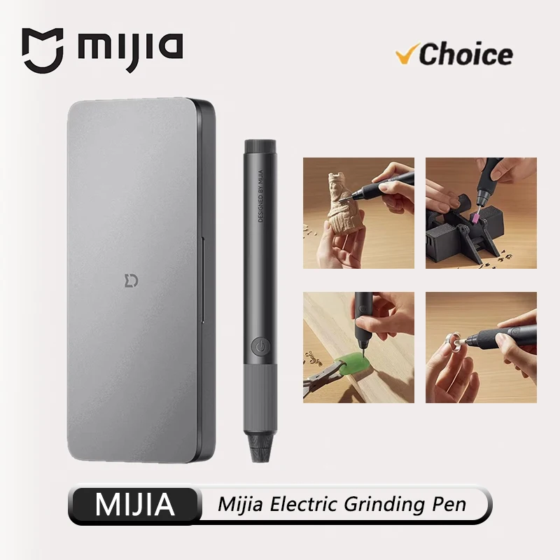 Original Mijia Electric Grinding Pen 22000r/min Brushless Motor Fast Carving Polishing Burnishing Drilling Grinder DIY Tools
Original Mijia Electric Grinding Pen 22000r/min Brushless Motor Fast Carving Polishing Burnishing Drilling Grinder DIY Tools
