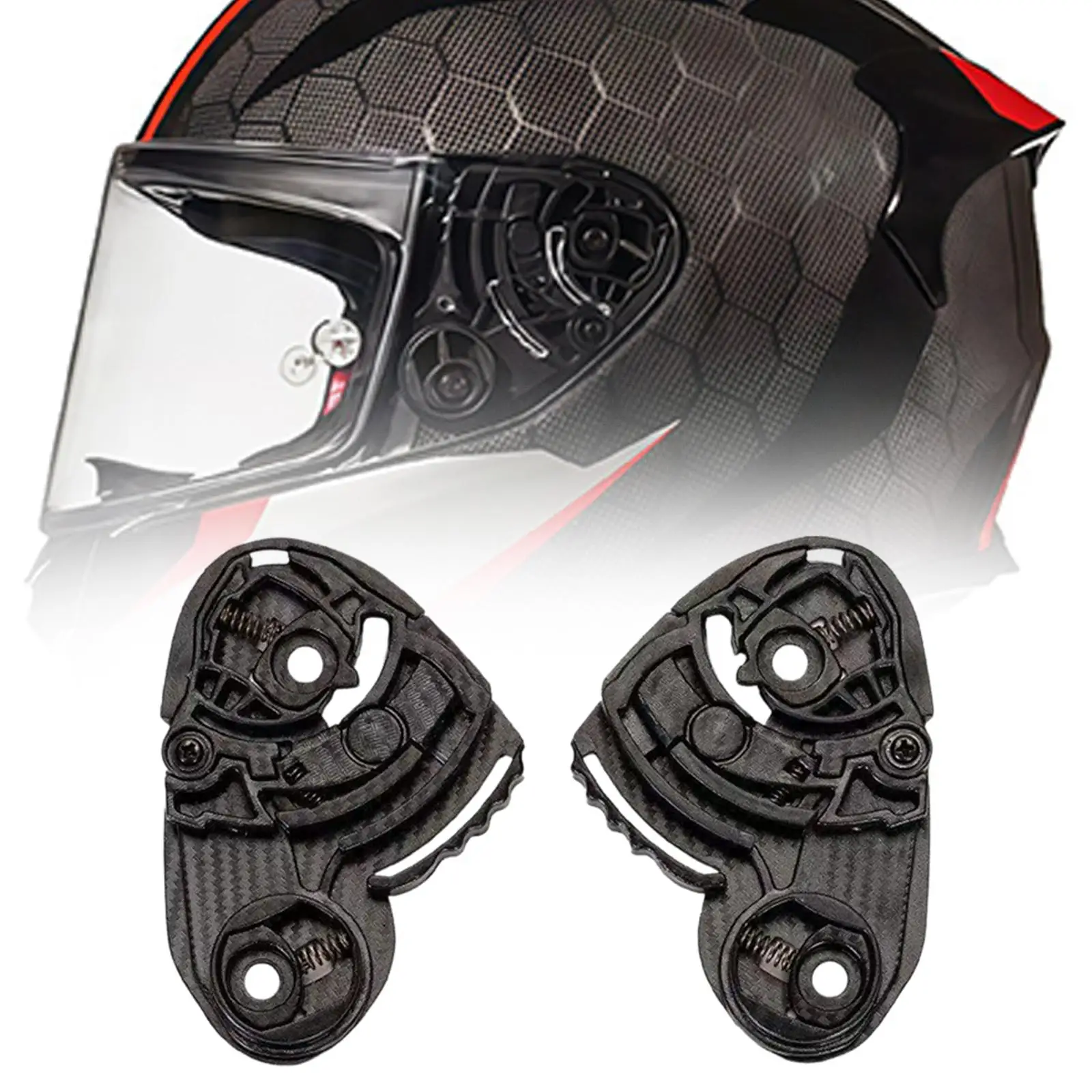 Motorbike Helmet Accessories Lens Shield Base Sturdy Replacement for MT Snake Pattern Carbon Helmet
Motorbike Helmet Accessories Lens Shield Base Sturdy Replacement for MT Snake Pattern Carbon Helmet