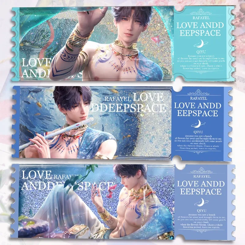 Game Anime Love and Deepspace Cosplay Xavier Zayne Rafayel Cartoon Sea Acrylic Flowing Quicksand Ticket Root Student Gifts
Game Anime Love and Deepspace Cosplay Xavier Zayne Rafayel Cartoon Sea Acrylic Flowing Quicksand Ticket Root Student Gifts