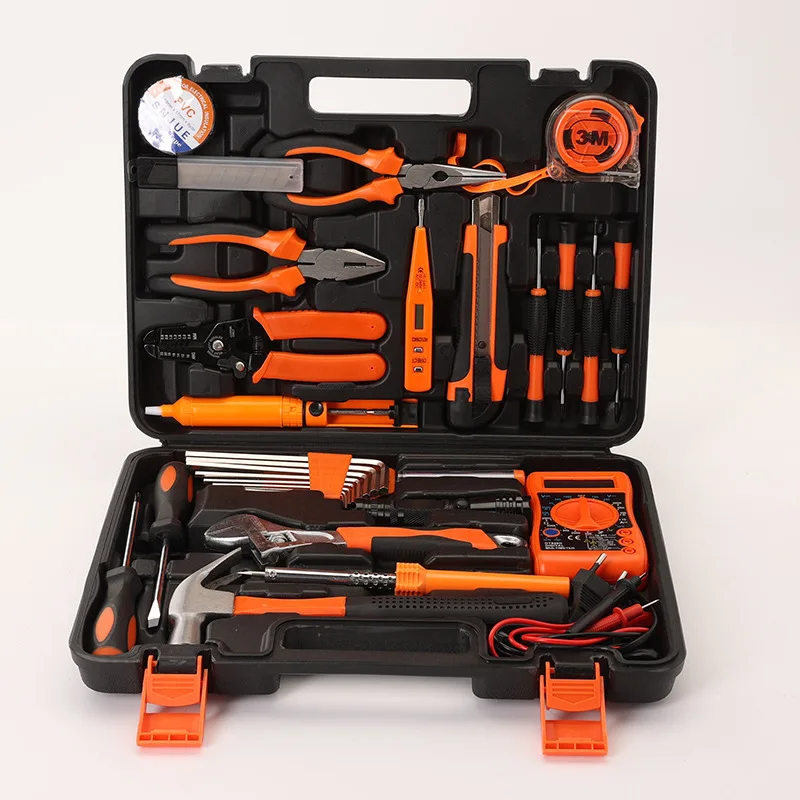 Professional Electrician Tool Set 35PCS Hardware Repair Kit with Multimeter & Essential Electrical Tools
Professional Electrician Tool Set 35PCS Hardware Repair Kit with Multimeter & Essential Electrical Tools