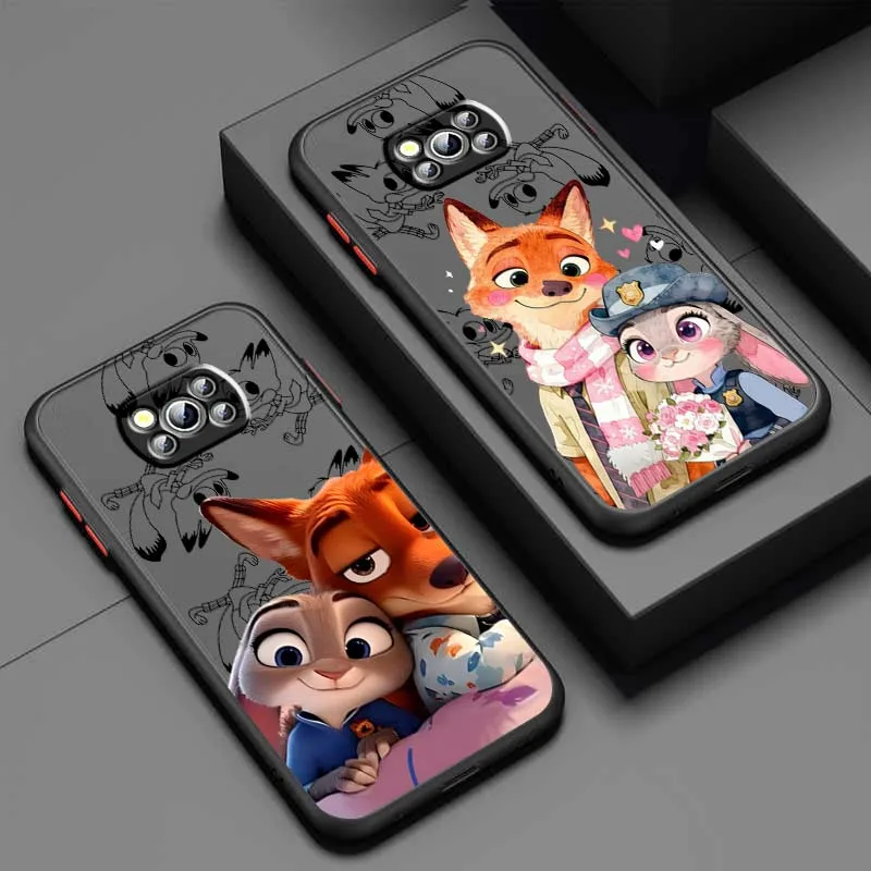 Disney Zootopia Cartoon For Xiaomi Poco x7 M7 X6 X5 X4 X3 M6 M5 M4 M3 F6 F5 F4 F3 Pro 5G Frosted Translucent Phone Case
Disney Zootopia Cartoon For Xiaomi Poco x7 M7 X6 X5 X4 X3 M6 M5 M4 M3 F6 F5 F4 F3 Pro 5G Frosted Translucent Phone Case