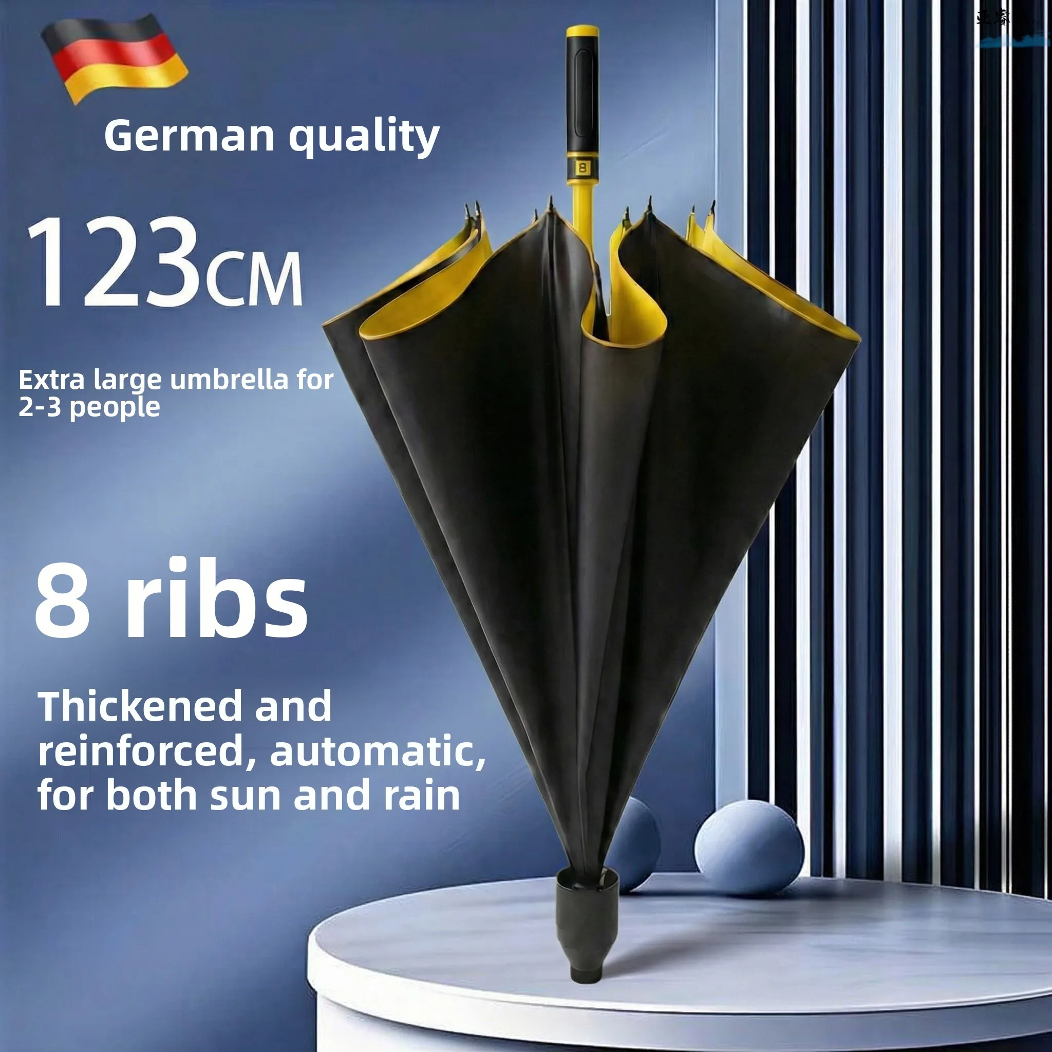 Thickened Long Handle Golf Umbrella Automatic Windproof Waterproof Car Mounted Special Use Rain Umbrella for Adults Home Dail...
Thickened Long Handle Golf Umbrella Automatic Windproof Waterproof Car Mounted Special Use Rain Umbrella for Adults Home Dail...