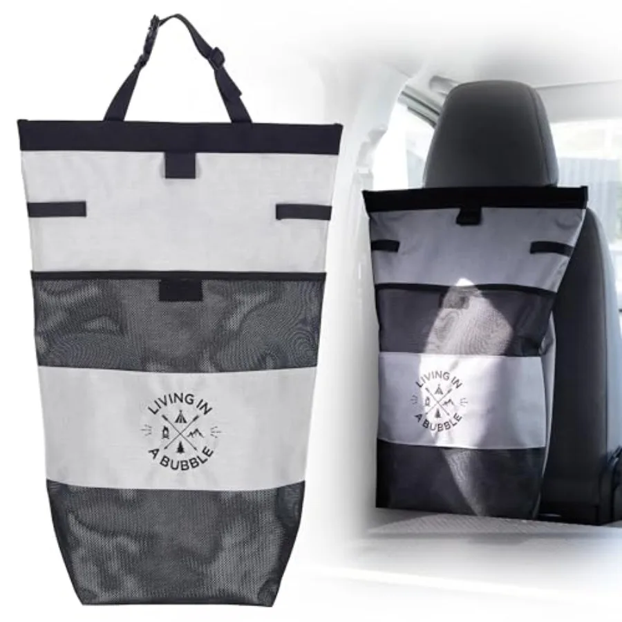 Wet Dry Laundry Bag Portable Waterproof Travel Hamper for RV Campervan Foldable Clothes Organizer with Separate Wet Dry Compart
Wet Dry Laundry Bag Portable Waterproof Travel Hamper for RV Campervan Foldable Clothes Organizer with Separate Wet Dry Compart