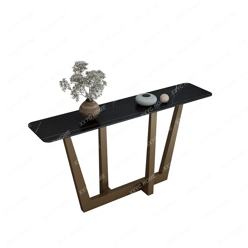 Modern Minimalist Entrance Cabinet Living Room a Long Narrow Table Stone Plate Console Tables against the Wall Console
Modern Minimalist Entrance Cabinet Living Room a Long Narrow Table Stone Plate Console Tables against the Wall Console