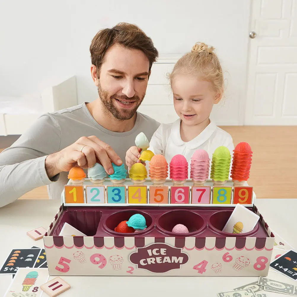 1Set DIY Ice Cream Play Set Premium Child-Safe Materials Educational Hands-on Activity for Hand-Eye Coordination Cognitive
1Set DIY Ice Cream Play Set Premium Child-Safe Materials Educational Hands-on Activity for Hand-Eye Coordination Cognitive