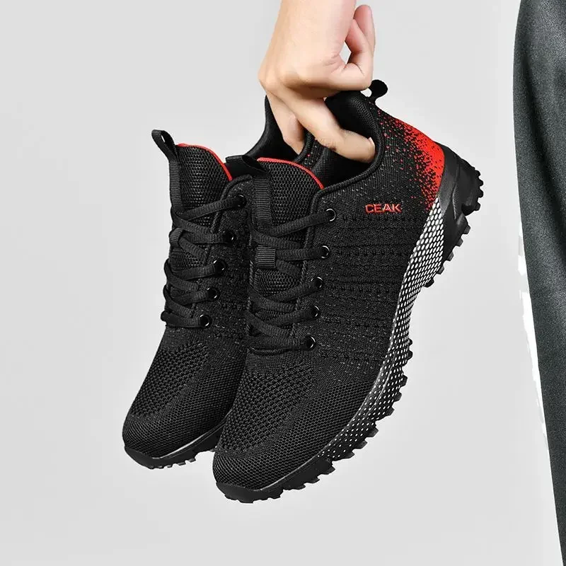 Мужская обувь, универсальная спортивная обувь с сеткой, повседневная обувь, мужская модная легкая дышащая обувь для бега, новая нескользящая обувь
Мужская обувь, универсальная спортивная обувь с сеткой, повседневная обувь, мужская модная легкая дышащая обувь для бега, новая нескользящая обувь