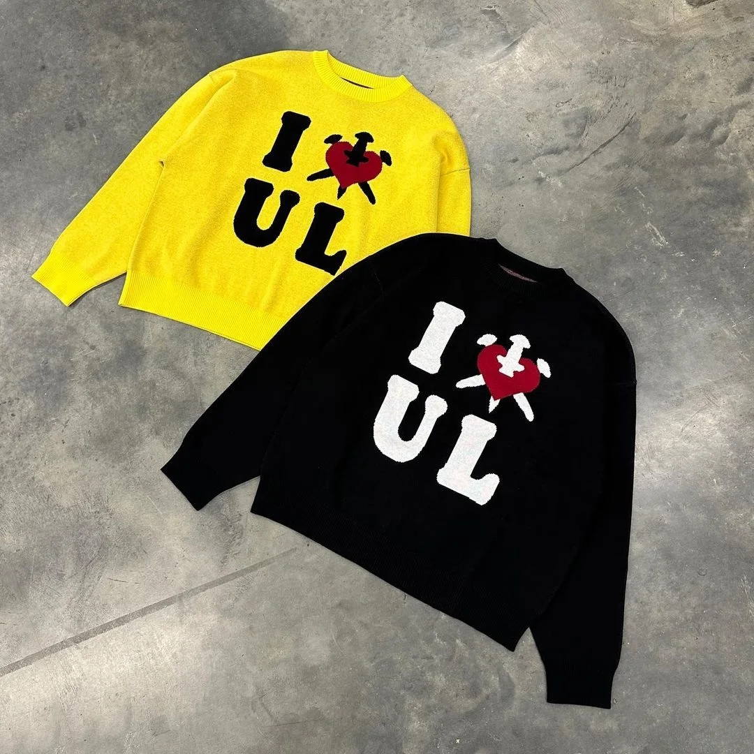 Aesthetics Sweater Vintage Harajuku Cartoon Print Cotton Knit Men High Street Gothic Grunge Loose Pullover Sweater Y2K Harajuku
Aesthetics Sweater Vintage Harajuku Cartoon Print Cotton Knit Men High Street Gothic Grunge Loose Pullover Sweater Y2K Harajuku