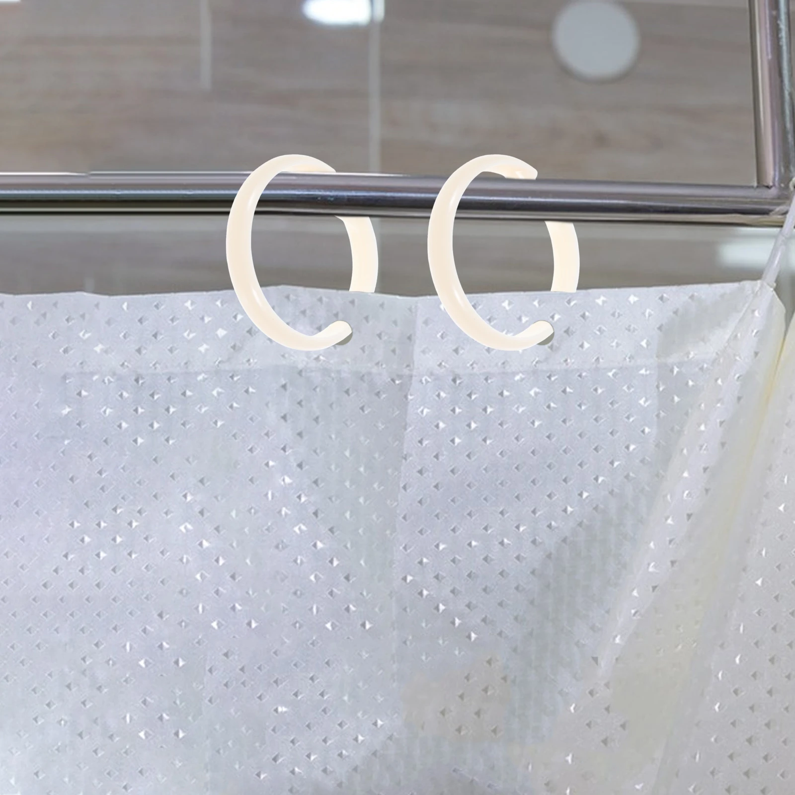 12Pcs Round Shower Curtain Rings Easy to Install Strong Load Bearing Capacity for Bathroom 50Mm Shower Ring for Bathroom
12Pcs Round Shower Curtain Rings Easy to Install Strong Load Bearing Capacity for Bathroom 50Mm Shower Ring for Bathroom