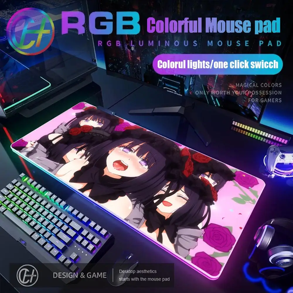 Large RGB Mousepad Laptop Rubber Mice Mat Table 90x40 Keyboard Playmat HD Anime My Dress-Up Darling Kawai Girl Non slip Tablemat
Large RGB Mousepad Laptop Rubber Mice Mat Table 90x40 Keyboard Playmat HD Anime My Dress-Up Darling Kawai Girl Non slip Tablemat