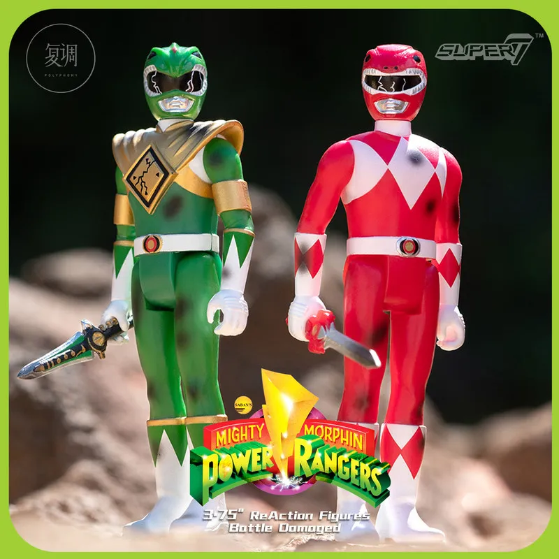 Super7 Mighty Morphin Power Rangers Green Red Battle Damaged 3 75 Inch Reaction Action Figures Blister Carded Adult Collectible
Super7 Mighty Morphin Power Rangers Green Red Battle Damaged 3 75 Inch Reaction Action Figures Blister Carded Adult Collectible