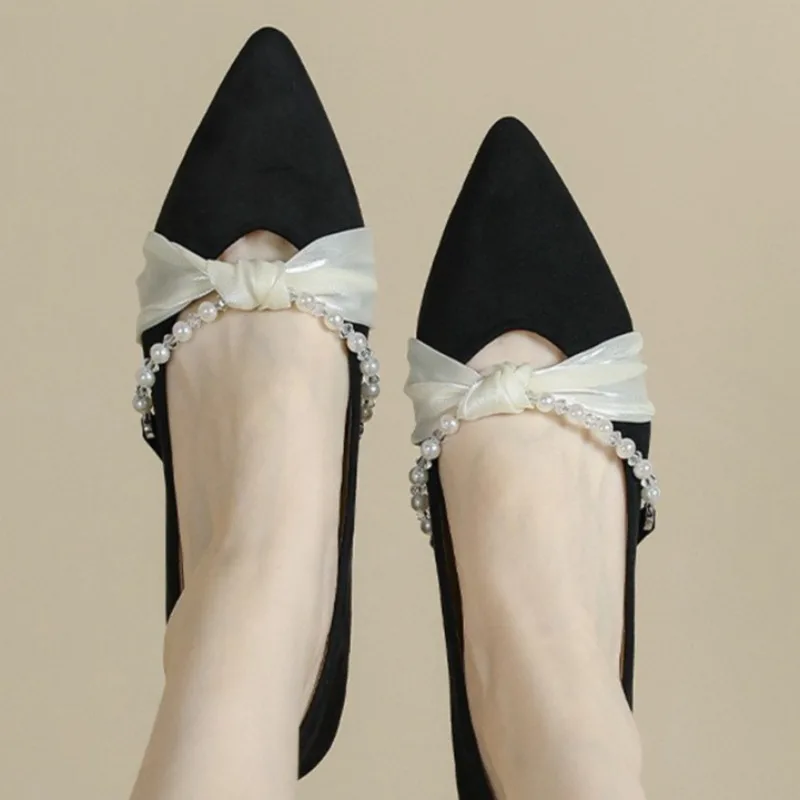 New Women Shoes Elegant French Pointed Tip High Heels for Woman Fashion Imitation Pearl Casual Shoe Designer Shoes Zapatos Mujer
New Women Shoes Elegant French Pointed Tip High Heels for Woman Fashion Imitation Pearl Casual Shoe Designer Shoes Zapatos Mujer