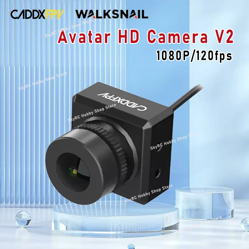 CADDX Walksnail Avatar HD Camera V2 - 1/3.2" 4MP 4:3 1080P/120fps 160°FOV Gyroflow 7.2g Ultra-Light 14mm Cable FPV Camera
CADDX Walksnail Avatar HD Camera V2 - 1/3.2" 4MP 4:3 1080P/120fps 160°FOV Gyroflow 7.2g Ultra-Light 14mm Cable FPV Camera