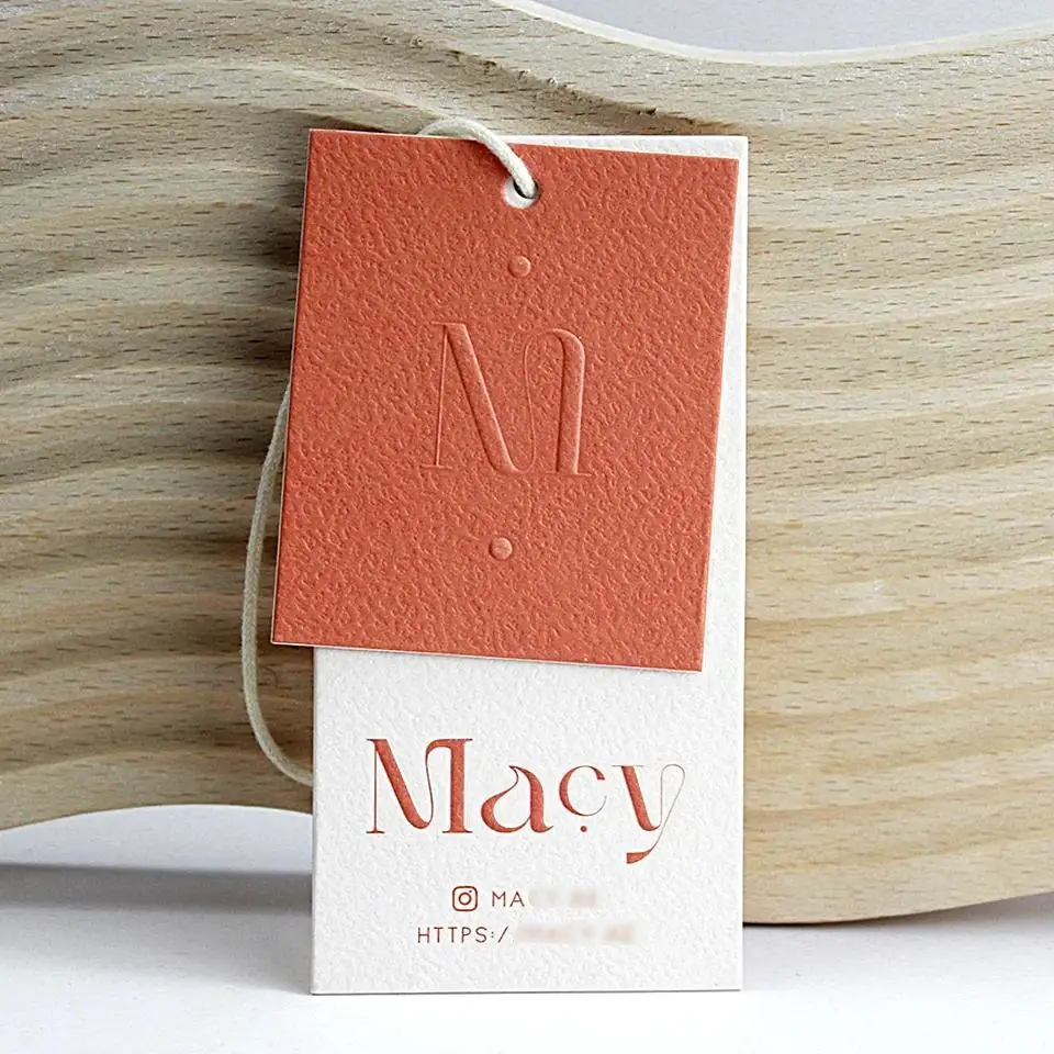 Custom Brand Name Tag Clothing Label Price Tag 100pcs Personalized Logo Design Fashion Hang Tag For Apparel Garment
Custom Brand Name Tag Clothing Label Price Tag 100pcs Personalized Logo Design Fashion Hang Tag For Apparel Garment