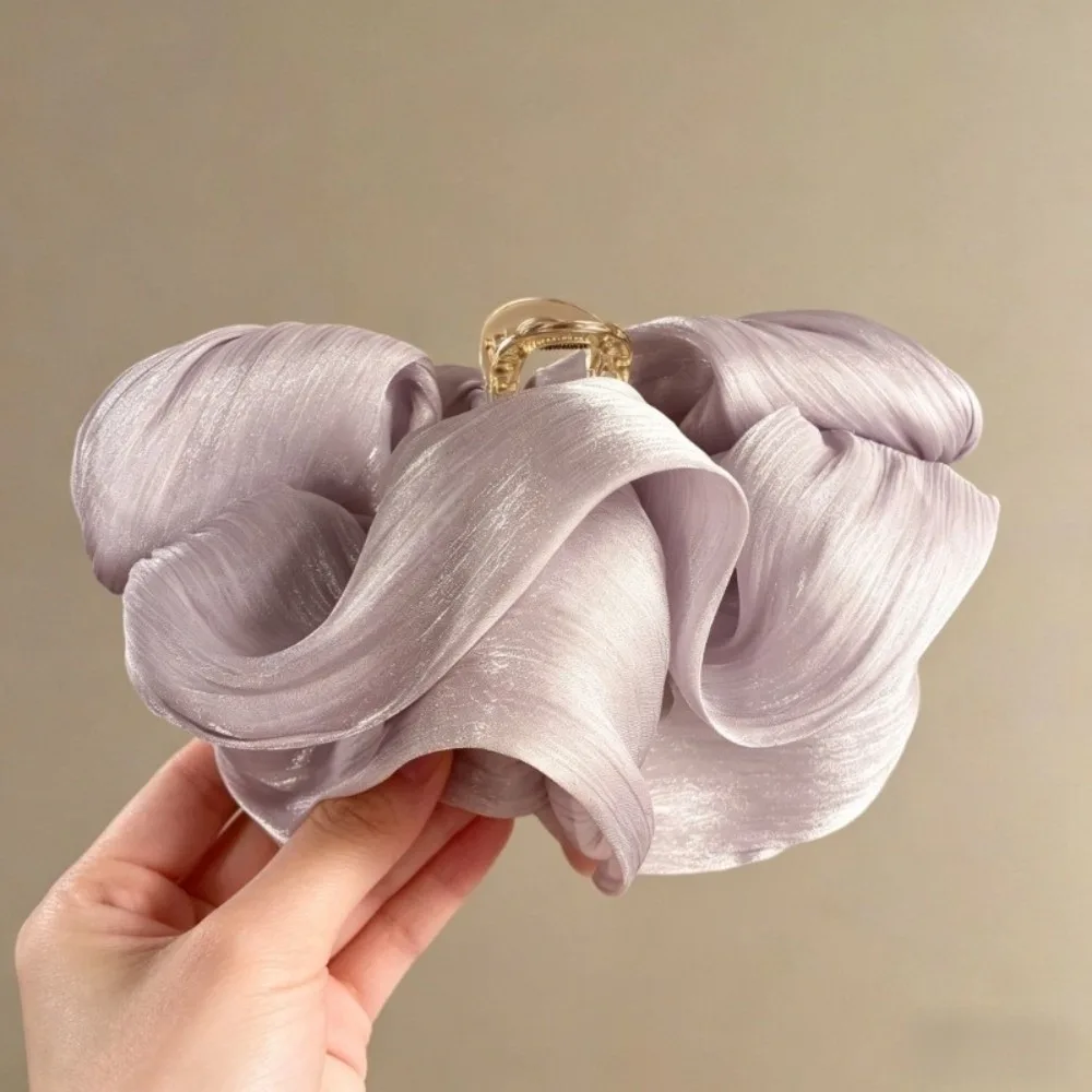Korean Style PC Pleated Hair Claw Tulle Material Lightweight Mesh Flower Hair Clip Chic Large Size Shark Clip Commute
Korean Style PC Pleated Hair Claw Tulle Material Lightweight Mesh Flower Hair Clip Chic Large Size Shark Clip Commute