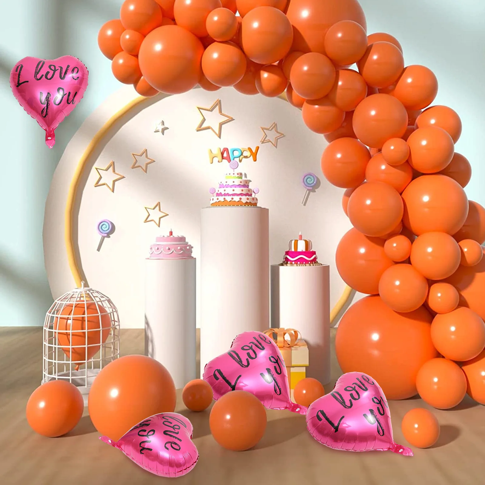 20Pcs Heart-Shaped Balloons Festive Wedding Balloon Set Lightweight Decorative Party Balloons for Wall Ceiling Door Decor Use
20Pcs Heart-Shaped Balloons Festive Wedding Balloon Set Lightweight Decorative Party Balloons for Wall Ceiling Door Decor Use