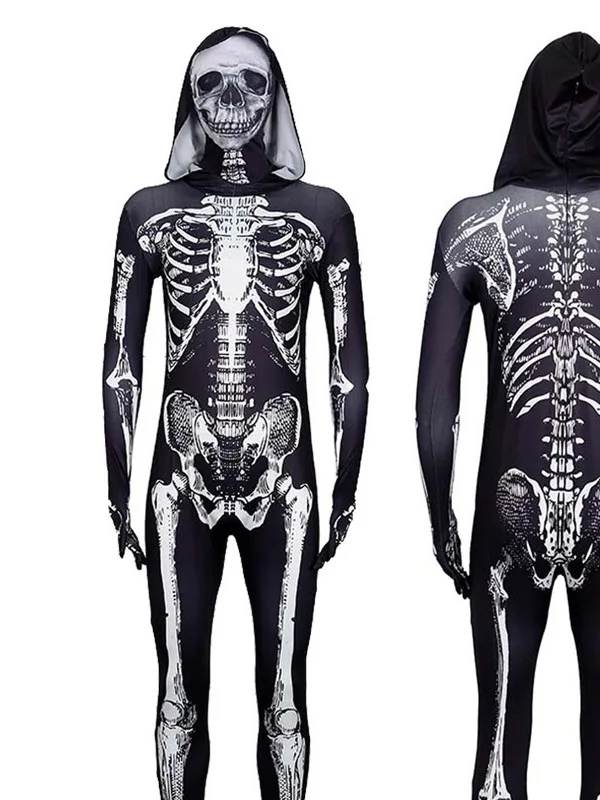 Halloween Skeleton Cosplay Costume Women's Traditional Ethnic Stage Performance Clothing Skeleton Outfit for Party
Halloween Skeleton Cosplay Costume Women's Traditional Ethnic Stage Performance Clothing Skeleton Outfit for Party
