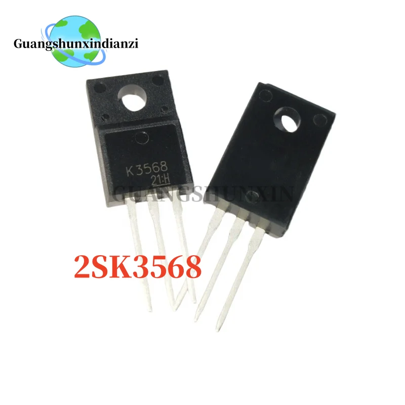 5-10pcs/lot Brand new original 2SK3568 K3568 TO-220F 500V 12A MOS Field effect transistor In Stock
5-10pcs/lot Brand new original 2SK3568 K3568 TO-220F 500V 12A MOS Field effect transistor In Stock
