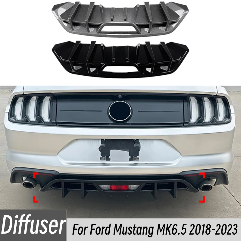 For Ford Mustang MK6.5 2018-2023 Car Rear Bumper Diffuser Splitter Lip Spoiler Monjaro Tuning Exterior Body Kit Accessories
For Ford Mustang MK6.5 2018-2023 Car Rear Bumper Diffuser Splitter Lip Spoiler Monjaro Tuning Exterior Body Kit Accessories