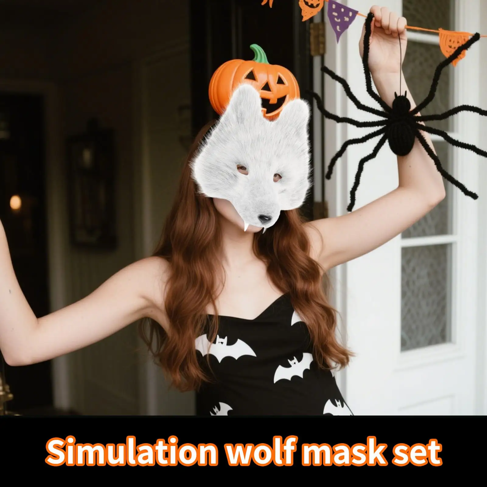 Набор для косплея с волком, аксессуары для платья из искусственного волка, женский костюм для косплея с животными для вечеринки, карнавала, Рождества, ролевых игр, сцены
Набор для косплея с волком, аксессуары для платья из искусственного волка, женский костюм для косплея с животными для вечеринки, карнавала, Рождества, ролевых игр, сцены