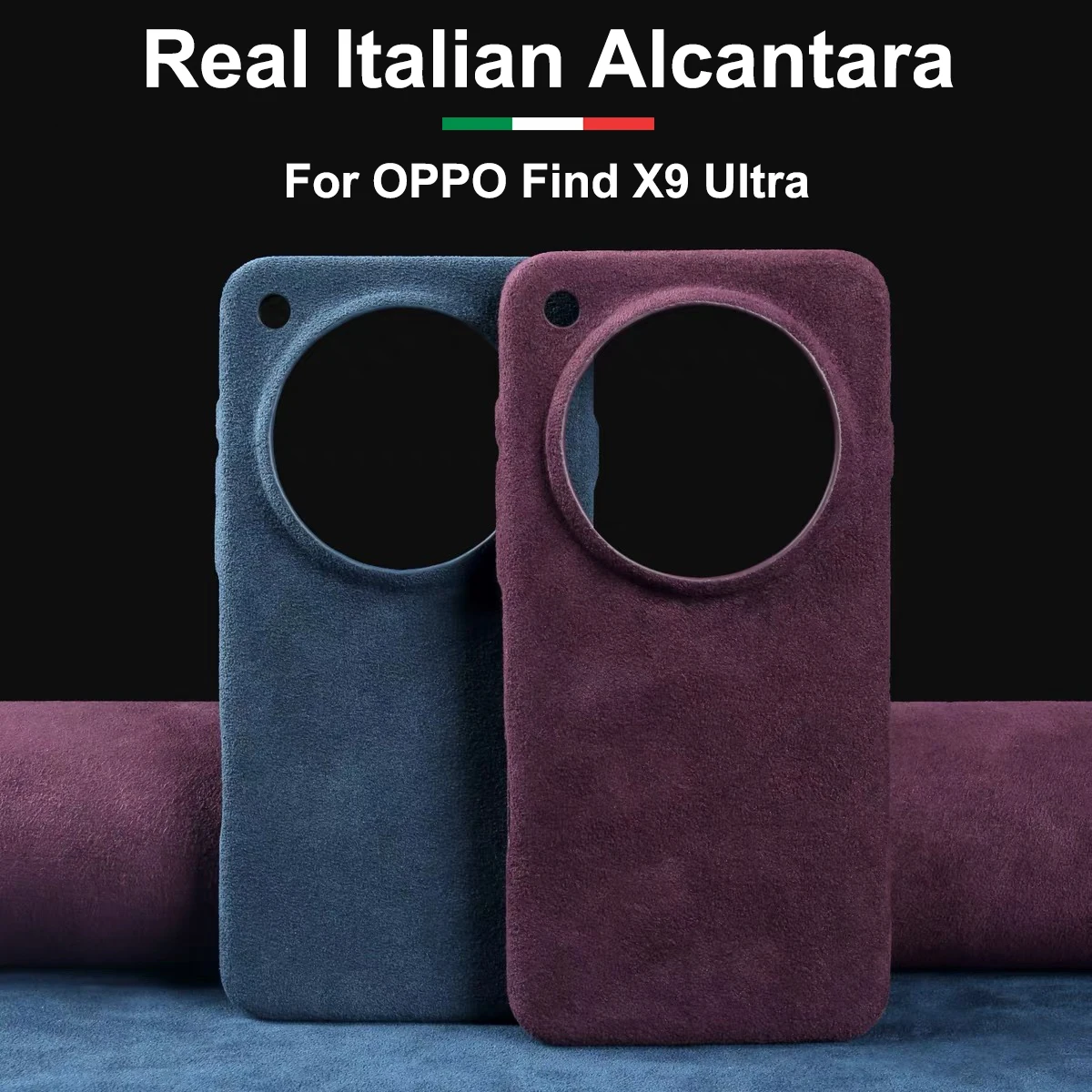 Real For Alcantara Leather Case For OPPO Find X9 Ultra Pro with MagSafe Magnetic Phone Case Supercar Suede Back Cover X9 Ultra
Real For Alcantara Leather Case For OPPO Find X9 Ultra Pro with MagSafe Magnetic Phone Case Supercar Suede Back Cover X9 Ultra