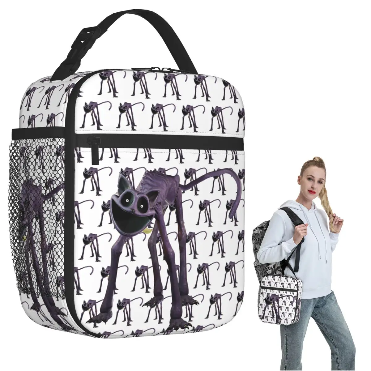 CATNAP Monster Insulated Lunch Bag for Women Children Leakproof Food Boxes Thermal Lunch Box Tote
CATNAP Monster Insulated Lunch Bag for Women Children Leakproof Food Boxes Thermal Lunch Box Tote
