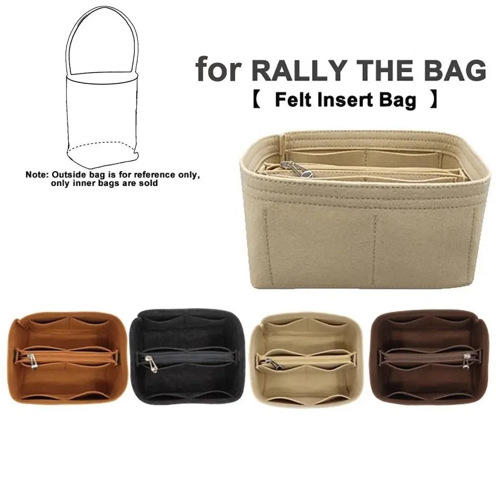Travel Felt Bucket Bag Insert Bag Multi-Pocket Mini Bag Organizer Storage Bags for Rally movement Bag/Picotin18/22
Travel Felt Bucket Bag Insert Bag Multi-Pocket Mini Bag Organizer Storage Bags for Rally movement Bag/Picotin18/22