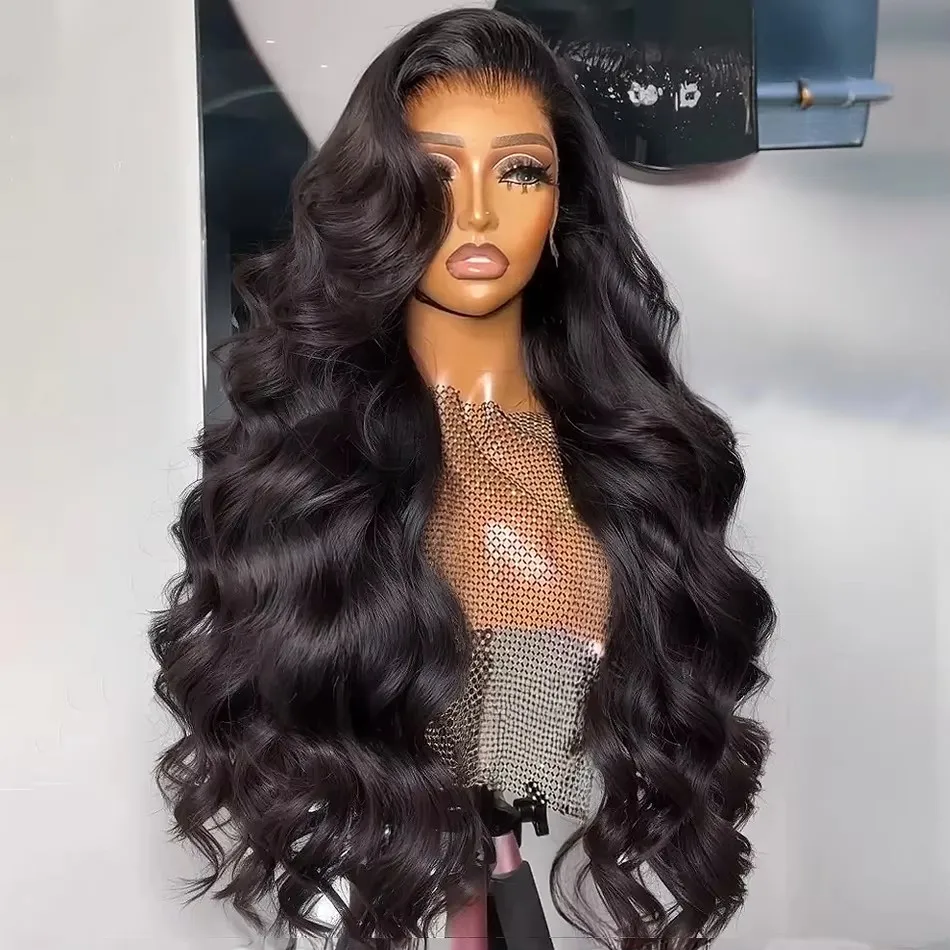 13x6 Lace Frontal Human Hair HD Transparent No Glueless Wigs for Women Natural Black 13x6 Lace Front Wigs 180% High Density Hair
13x6 Lace Frontal Human Hair HD Transparent No Glueless Wigs for Women Natural Black 13x6 Lace Front Wigs 180% High Density Hair
