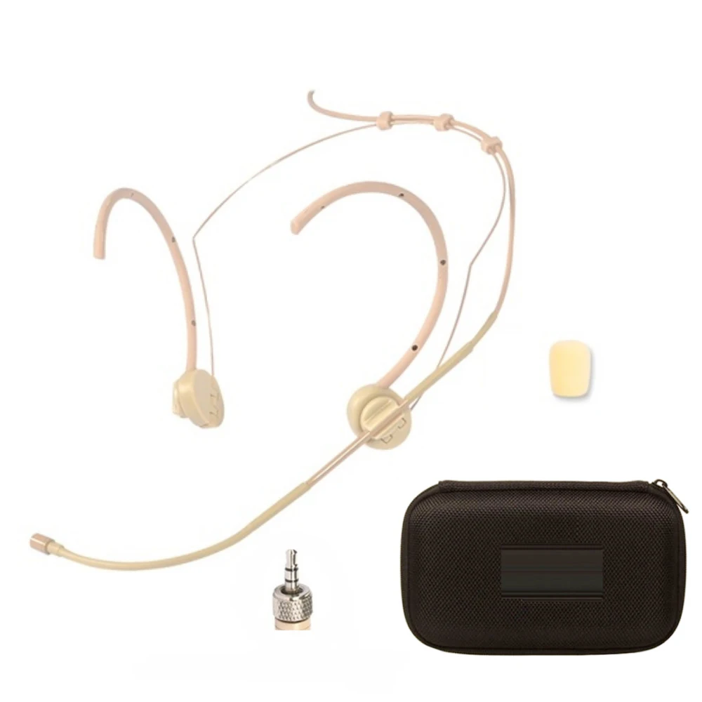 EW600-Sennheiser Folded Dual Ear Hooks Headset Microphone For Sennheiser G2 G3 G4 G5 Wireless with Strong Zipper Box 1.2m Wire
EW600-Sennheiser Folded Dual Ear Hooks Headset Microphone For Sennheiser G2 G3 G4 G5 Wireless with Strong Zipper Box 1.2m Wire