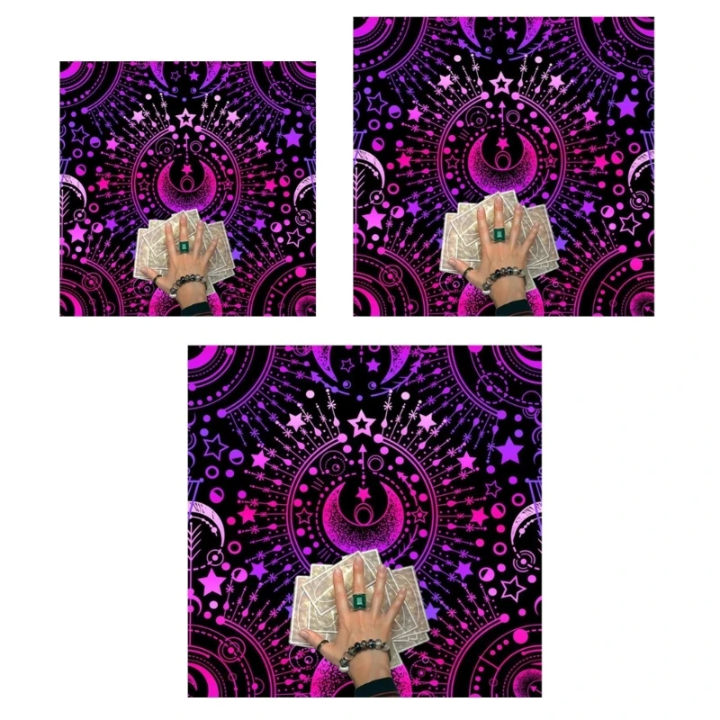 11UE Tarot Card Tablecloth Altars Cloth Mysterious Moon Astrologys Tablecloth Decors
11UE Tarot Card Tablecloth Altars Cloth Mysterious Moon Astrologys Tablecloth Decors