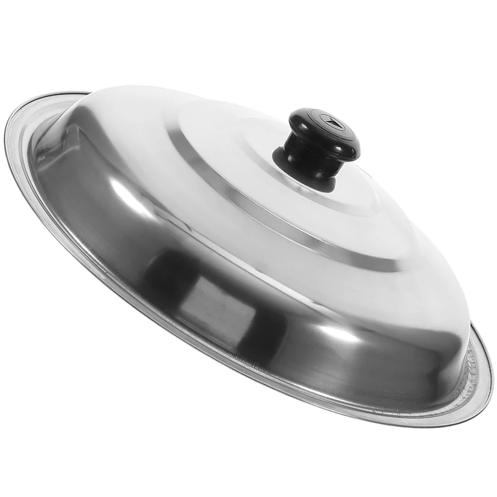 Dome Pot Cover Stainless Steel Wok Lid Pan Replacement 14 Inch Skillet Kitchen Covers
Dome Pot Cover Stainless Steel Wok Lid Pan Replacement 14 Inch Skillet Kitchen Covers