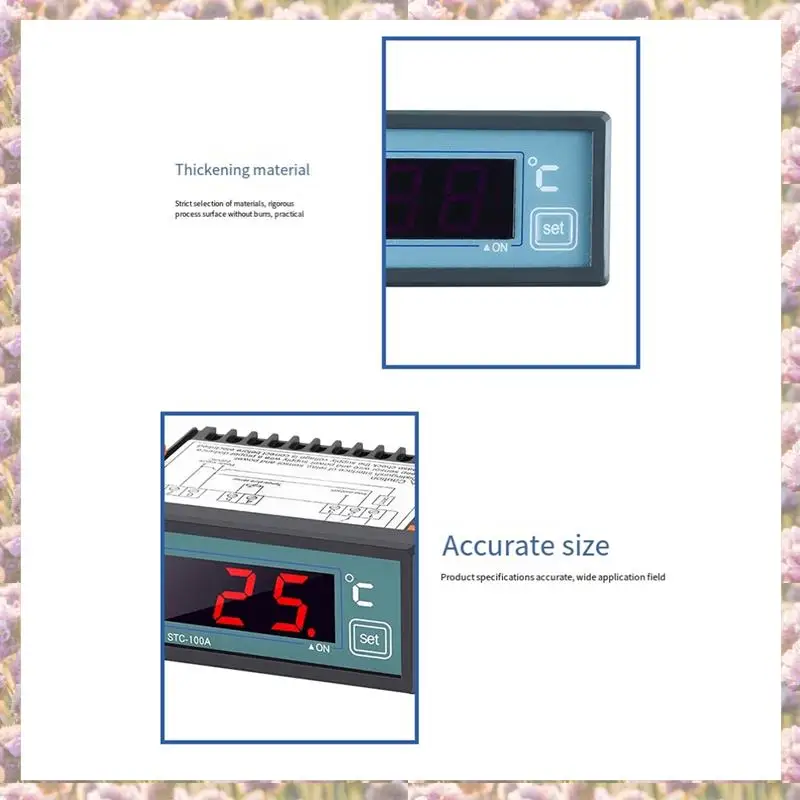 -FTGT STC-100A Цифровой регулятор температуры AC220V Интеллектуальный регулятор температуры Холодильный нагревательный термостат
-FTGT STC-100A Цифровой регулятор температуры AC220V Интеллектуальный регулятор температуры Холодильный нагревательный термостат