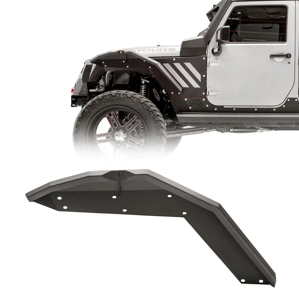 Armor Front And Rear Fender Flares For 2007-2018 Jeep Wrangler JK 4X4 Offroad Accessories
Armor Front And Rear Fender Flares For 2007-2018 Jeep Wrangler JK 4X4 Offroad Accessories
