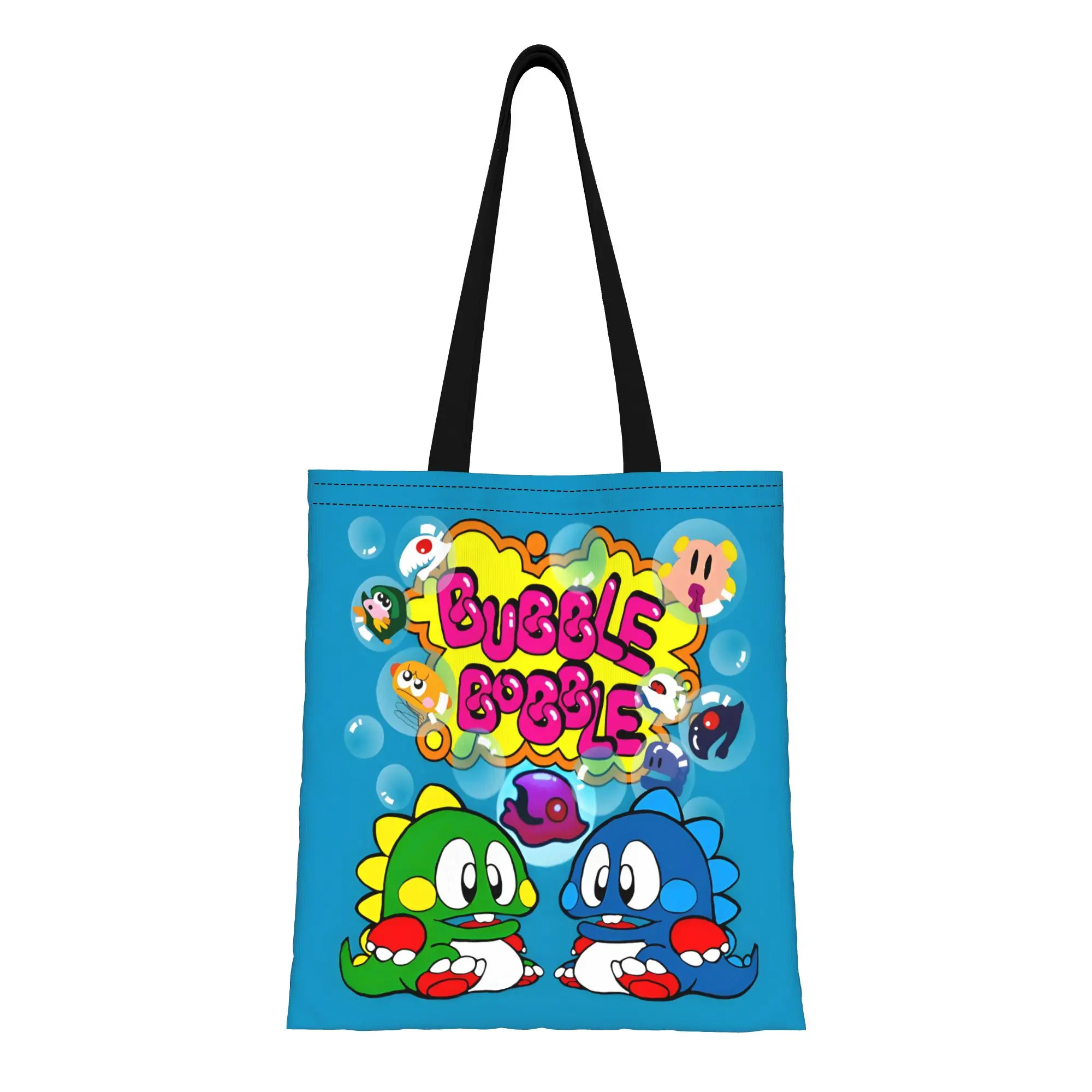 1PC Retro Game Canvas Tote Bag Large Capacity Durable Shoulder Strap Easy Access No Closure Design Hand Washable Tote Double
1PC Retro Game Canvas Tote Bag Large Capacity Durable Shoulder Strap Easy Access No Closure Design Hand Washable Tote Double