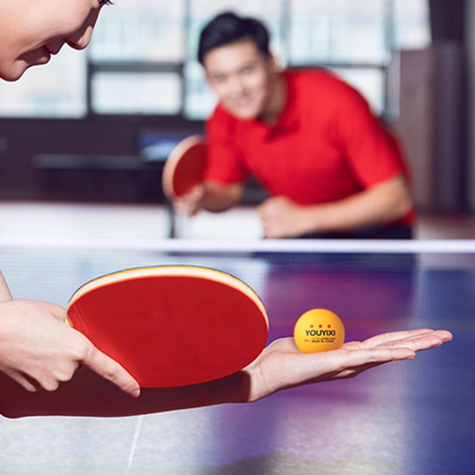 Training Purpose Table Tennis Ball High-rebound Ping-pang Plastic Ball Gift for Child Sports Lover
Training Purpose Table Tennis Ball High-rebound Ping-pang Plastic Ball Gift for Child Sports Lover