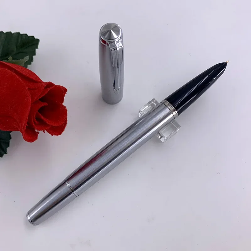 Yongsheng 601 Stainless Iridium Fountain Pen Steel Piston-filled Pen For Writing School Business Office Gift Writing Supplies
Yongsheng 601 Stainless Iridium Fountain Pen Steel Piston-filled Pen For Writing School Business Office Gift Writing Supplies