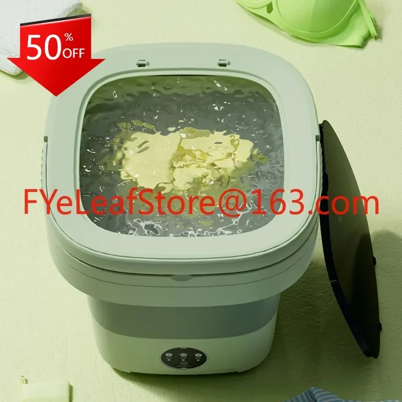 Portable Folding Washing Machines with Dryer 7L 11L Big Capacity for Clothes Travel Home Mini Ultrasonic Underwear Socks Washer
Portable Folding Washing Machines with Dryer 7L 11L Big Capacity for Clothes Travel Home Mini Ultrasonic Underwear Socks Washer