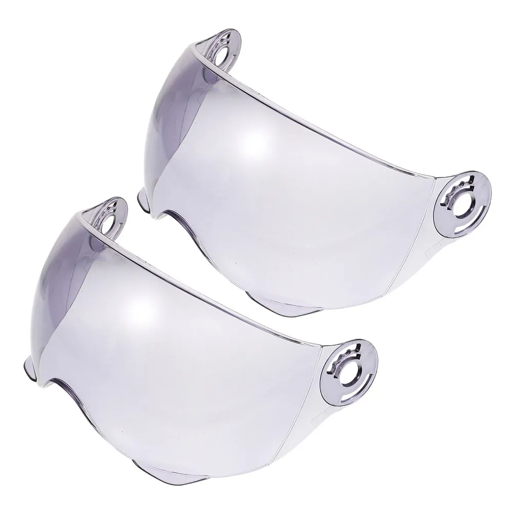 2Pcs Removable Visor Clear Plastic Wind Blocker Half Face Lens Universal Motorcycle Uv Protection Sun Shade Lens
2Pcs Removable Visor Clear Plastic Wind Blocker Half Face Lens Universal Motorcycle Uv Protection Sun Shade Lens
