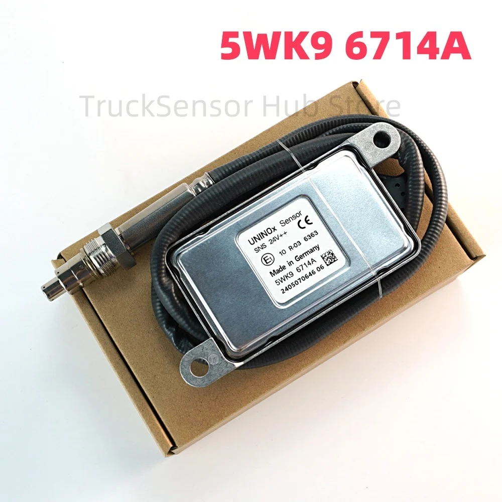 5WK96714A NOx Sensor High Performance Nitrogen Oxygen Sensor For Cummins for Uninox Truck Part 5WK9 6714A 2405070646 06
5WK96714A NOx Sensor High Performance Nitrogen Oxygen Sensor For Cummins for Uninox Truck Part 5WK9 6714A 2405070646 06