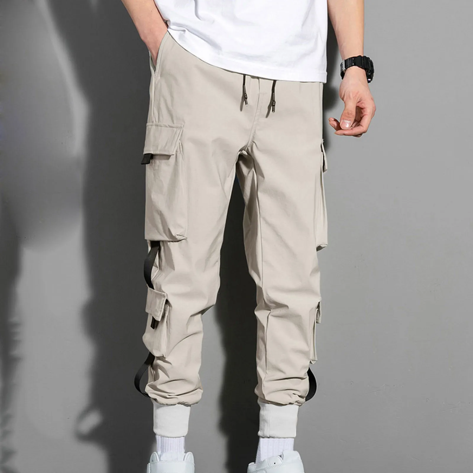 Men'S Loose Plus Size Sports Harlem Pants Solid Color Casual Cargo Trousers High Quality
Men'S Loose Plus Size Sports Harlem Pants Solid Color Casual Cargo Trousers High Quality